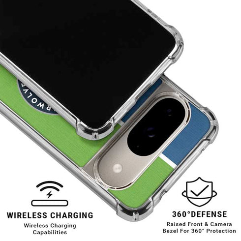 NBA Minnesota Timberwolves Canvas Google Pixel 10 Clear Case
